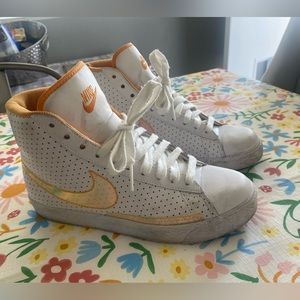 Nike Blazer mid high GS Hologram clear lenticular hologram iridescent